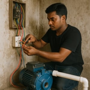water pump electrical service